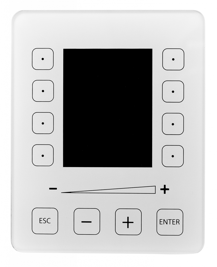 Rbg Electrical RBG LEONIS flush-mounted room control unit 2.4