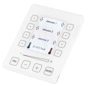 Read more about the article RBG LEONIS flush-mounted room control unit 2.4″ TFT